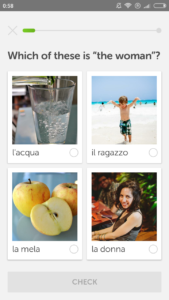 duolingo aplikacja włoski android iphone