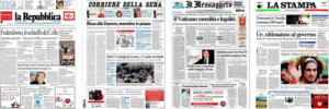 włoska prasa włoskie dzienniki